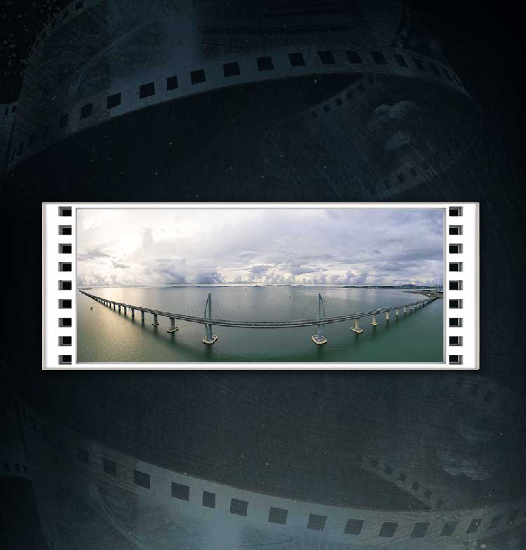 《港珠澳大桥》新华社图片数字影像藏品